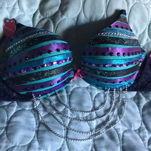 Custom Beaded festival Bra top